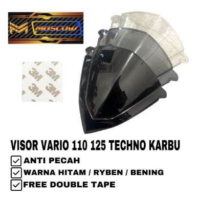 Jual Visor Vario Techno Old Windshield Vario Bohlam Variasi