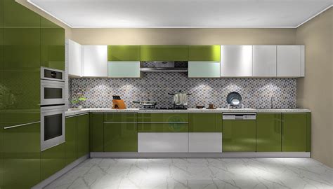 Multicoloured Triangular Kitchen Tiles And Design With Matte Finish