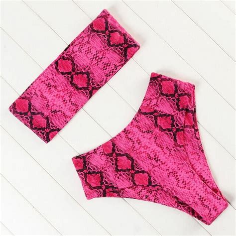 Sexy Floral Bikini Set 2022 Swimsuit Mujer High Waist Bathing Suit Black Swimwear Women Push Up