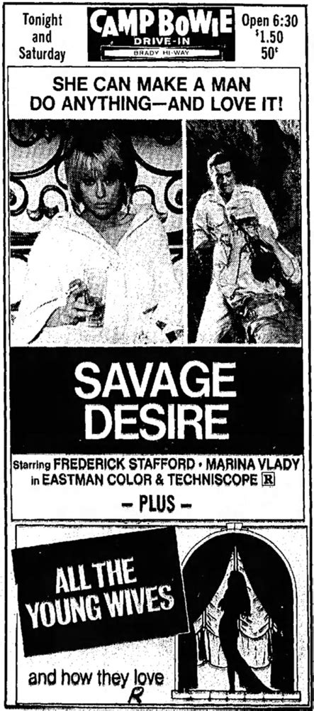 TEMPLE OF SCHLOCK: Movie Ad of the Week: SAVAGE DESIRE (1976)