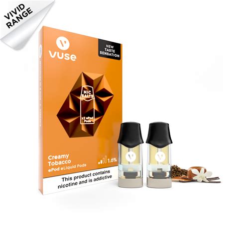 Buy Vuse Creamy Tobacco Pod Flavour Now Online Vuse Sa