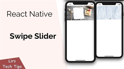 React Native Swipe Slide Youtube