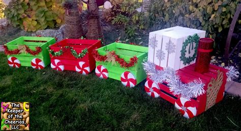 Christmas Crate Train The Keeper Of The Cheerios