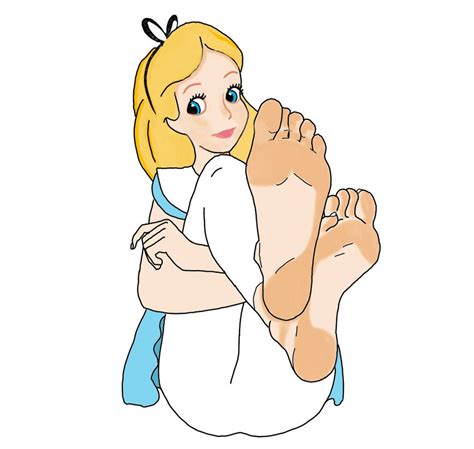 Alice In Wonderland Cartoon Feet