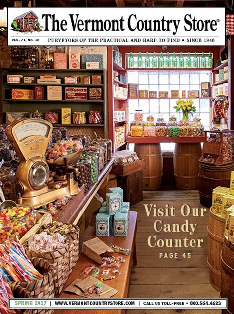 The Vermont Country Store Spring 2017 Catalog Cover Country Store