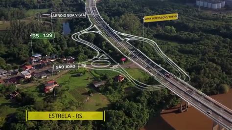 Vídeo mostra como ficará a BR386 entre Lajeado e Estrela depois das