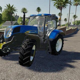 New Holland T Series Pack v1 0 FS19 Farming Simulator 22 мод FS 19 МОДЫ