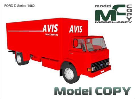 Ford D Series 1980 3d Model 68241 Model Copy Default