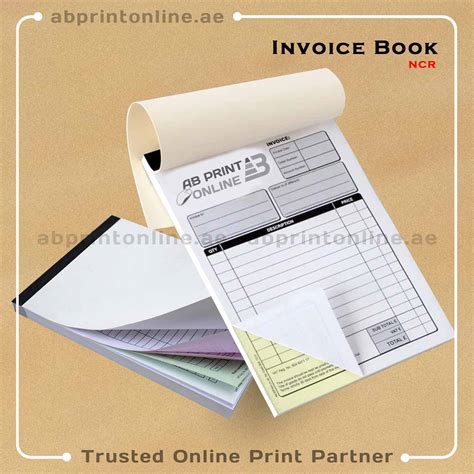 Invoice Book Ncr Ab Print Online