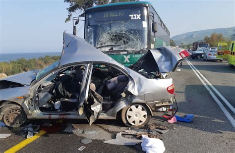 One Dead Seven Injured As Bus And Car Collide Near Sea Of Galilee Israel News The Jerusalem