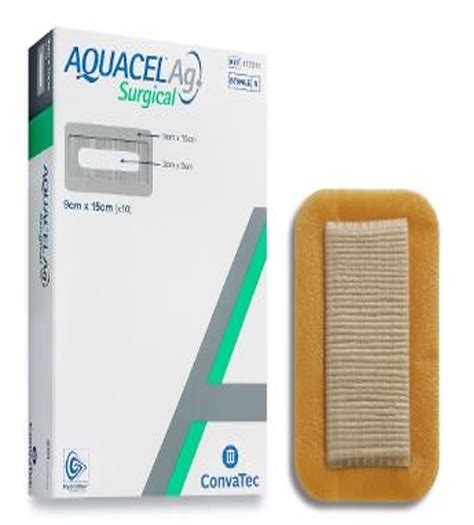 Convatec Aquacel® Ag Surgical Covered Dressing