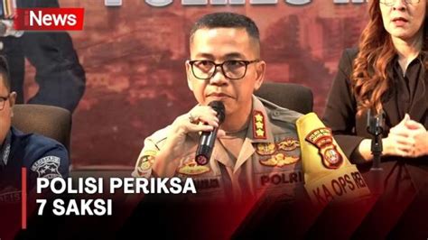 Polisi Jelaskan Kronologi Tewasnya AKBP Buddy Alfrits Towoliu