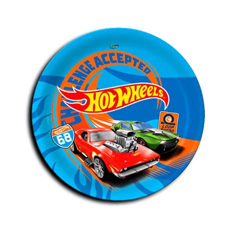 Kit Festa Copos E Pratos Hot Wheels Crian A Comemora O Anivers Rio Union Commerce