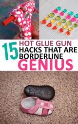 Hot Glue Gun Hacks That Are Borderline Genius Sunlit Spaces