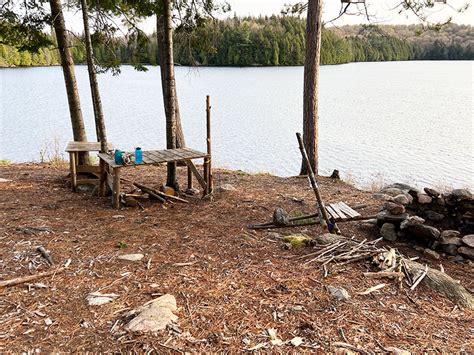 Little Hay Lake Campsite 1 In Algonquin Park Campsite Report