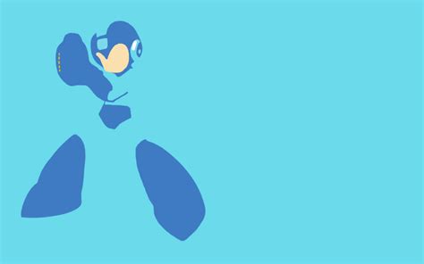 Minimalist Megaman by msosa91 on DeviantArt