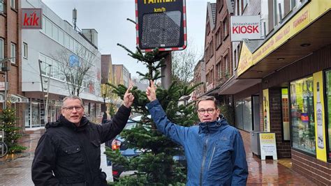 Stadt Wildeshausen Installiert Feste Tempo Displays In Der Innenstadt