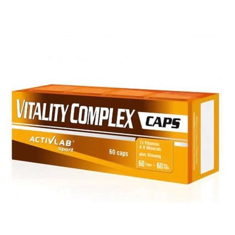 ᐉ Витаминно-минеральный комплекс Activlab Vitality Complex 60 caps ...