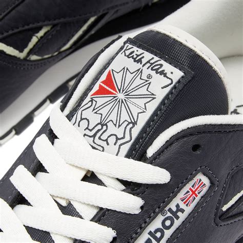 Reebok X Keith Haring Classic Leather Pure Grey Chalk End