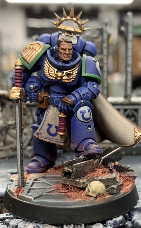 Captain Uriel Ventris 4th Company Ultramarines Primaris Conversion 40k