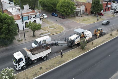 La Provincia avanza con las obras de repavimentación en Camino