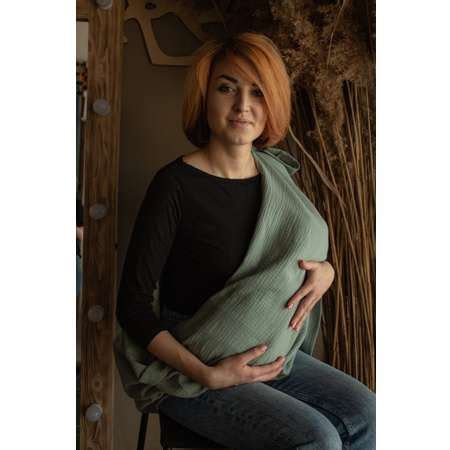 Накидка для кормления 4littlebaby цвет зеленый страна производства ...