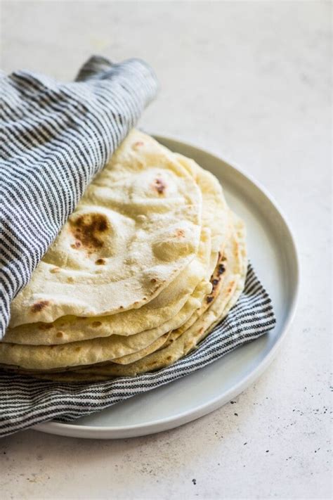 Easy Flour Tortillas {made With Only 5 Ingredients } Isabel Eats