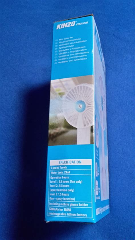 Spr Hnebel Ventilator Kinzo Cooling Neu Und Ovp Ebay