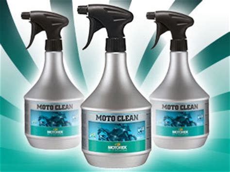 Moto Clean le nettoyant 2 roues signé Motorex