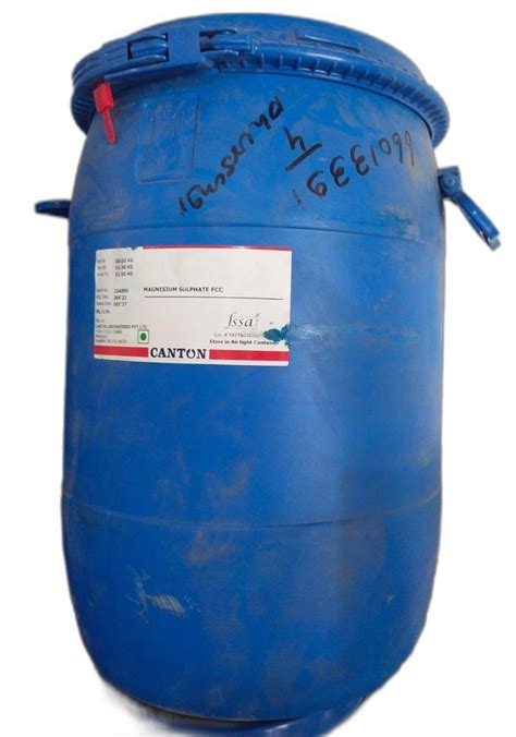 Canton 50kg Magnesium Sulphate Fcc At Rs 180 Kg Magnesium Sulphate In Pune Id 2850432893148