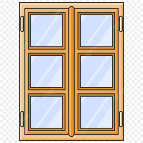 Closing Window Clipart Hd Png Closed Wooden Window Illustration