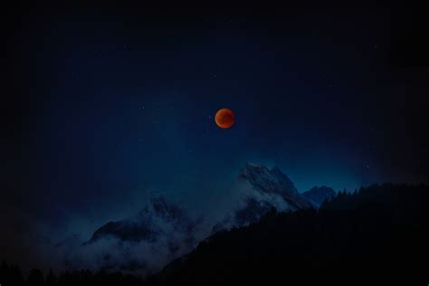 3840x2160 Moon Eclipse 8k 4k HD 4k Wallpapers, Images, Backgrounds ...