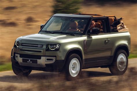 Custom Land Rover Defender 90 Convertibles Are Like Jeeps With Class