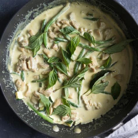 Thai Green Curry With Chicken Fox And Briar