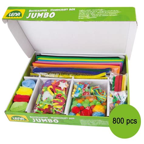 Xxl Bastel Set Jumbo Bastelkoffer Teile F R Kinder Kreativ Set