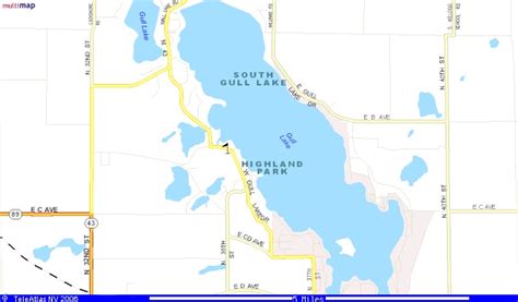 Map Of Gull Lake Michigan Gull Lake Lake Michigan Lake