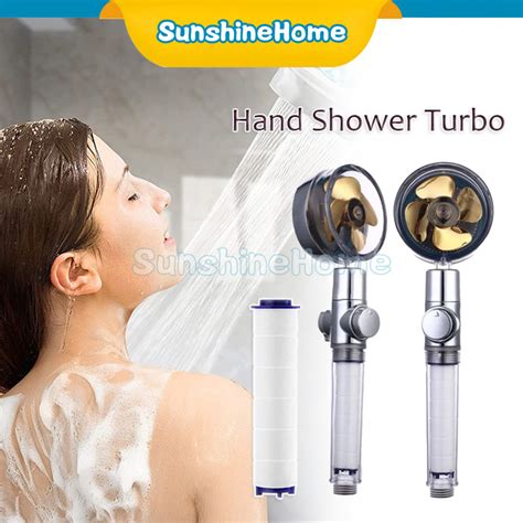 Jual Hand Shower Turbo Fan Shower Baling Kepala Kran Air Mandi