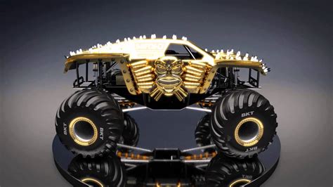 Max D Gold New Look For Monster Jam 2016 Youtube