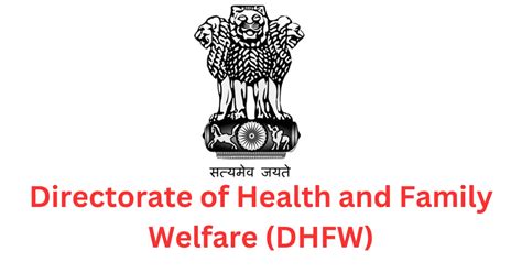 DHFW Recruitment 2024 Walk In Interview For 212 Specialists Posts