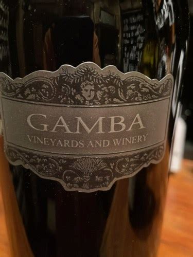 2004 Gamba Vineyards And Winery Zinfandel Vivino US