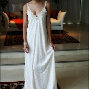 Lace Bridal Nightgown Bridal Lingerie Lace Satin Backless Wedding