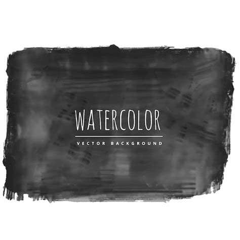 Black watercolor texture | Free Vector