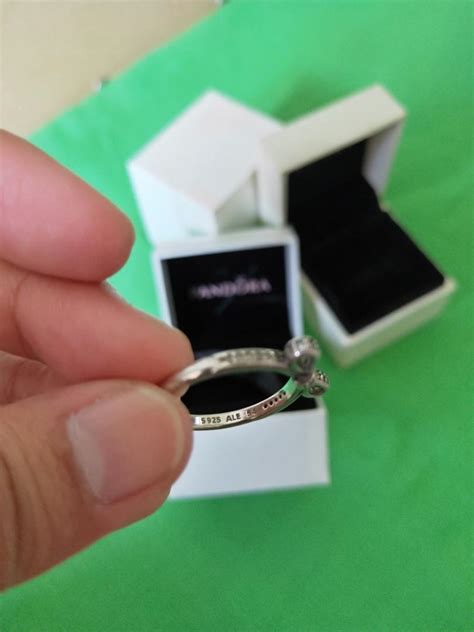 Pandora Bow Ring, Luxury, Accessories on Carousell