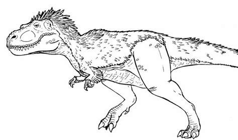 Free Printable Coloring Pages Yutyrannus From Ark Survival Evolved