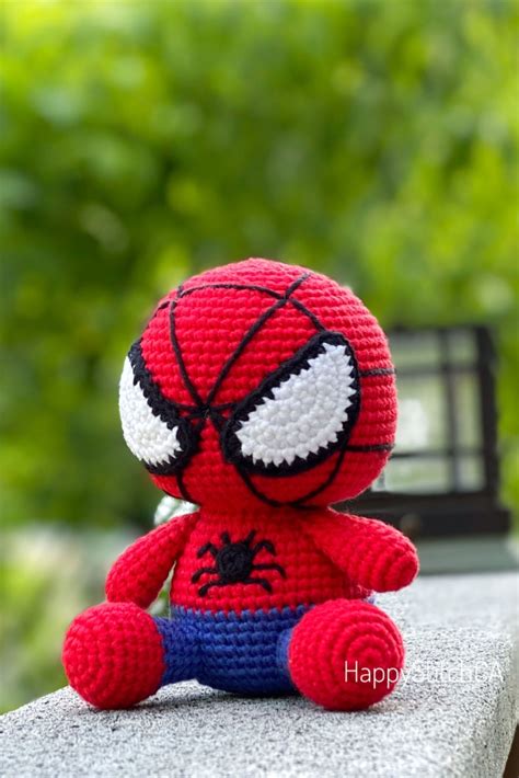 Spiderman Crochet PATTERN DIY Crochet Spiderman PDF Pattern English