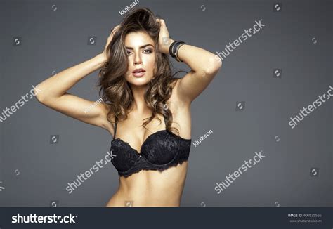Sensual Beautiful Woman Lingerie Posing Girl Stock Photo 400535566 Shutterstock