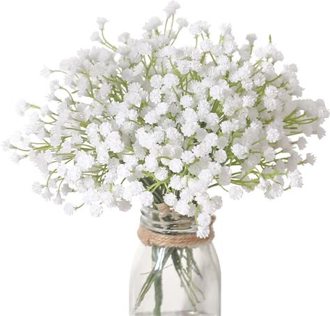 Amazon De Veryhome St Ck K Nstlich Gypsophila Schleierkraut