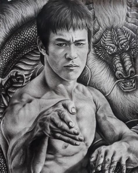 Bruce Lee Capcom Street Fighter Bruce Lee Art Way Of The Dragon