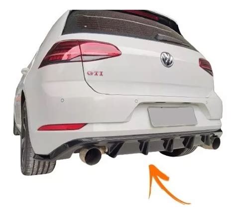 Spoiler Difusor Traseiro Golf Gti Tsi Mk A Mercadolivre