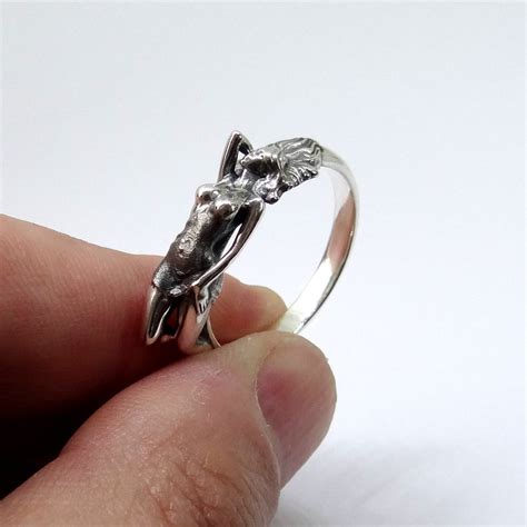 Erotic Nudity Ring Erotic Ring Naked Woman Ring Sterling Etsy